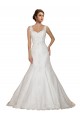 V-Neck Lace Cap Sleeves Ivory Wedding Dress Edinburgh