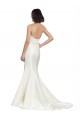 Sweetheart Satin & Lace Sleeveless Ivory Bridal Dress Edinburgh