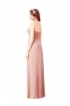 Sweetheart Soft Chiffon Sleeveless Bliss Pink Bridesmaid Dress Edinburgh