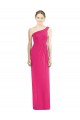 One Shoulder Soft Chiffon Sleeveless Azalea Bridesmaid Dress Edinburgh