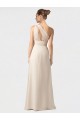 One Shoulder Soft Chiffon Sleeveless Long Black Bridesmaid Dress Edinburgh