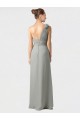 One Shoulder Soft Chiffon Sleeveless Black Bridesmaid Dress / Formal Dress Edinburgh