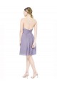Sweetheart Soft Chiffon Sleeveless Burgundy Bridesmaid Dress Edinburgh