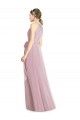 Halter Neck Soft Chiffon Sleeveless Primrose Bridesmaid Dress Edinburgh