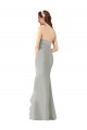 Sweetheart Soft Chiffon Sleeveless Dark Navy Bridesmaid Dress Edinburgh
