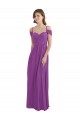Sweetheart Soft Chiffon Cold Shoulder Dahlia Bridesmaid Dress Edinburgh