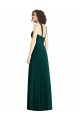 Halter Neck Soft Chiffon Sleeveless Long Ever Green Bridesmaid Dress Edinburgh