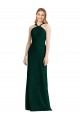 Halter Neck Soft Chiffon Sleeveless Ever Green Bridesmaid Dress Edinburgh