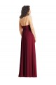 Spaghetti Straps Soft Chiffon Sleeveless Smoke Green Formal Evening Gown / Bridesmaid Dress Edinburgh