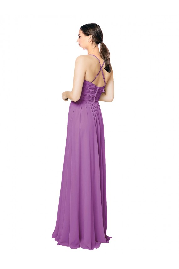 Sweetheart Soft Chiffon Sleeveless Criss Cross Back Dahlia Formal Dress / Bridesmaid Dress Edinburgh