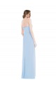 Sweetheart Soft Chiffon Sleeveless Long Light Sky Blue Formal Dress / Bridesmaid Dress Edinburgh