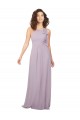 Halter Neck Chiffon Sleeveless Keyhole Back Pink Glow Bridesmaid Dress / Evening Dress Edinburgh
