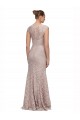 Sweetheart Lace Cap Sleeves Bridesmaid Dress / Formal Dress Edinburgh