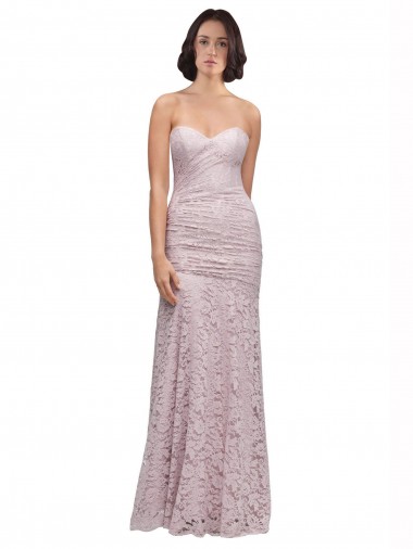 Sweetheart Lace Sleeveless Prom Dress / Bridesmaid Dress Edinburgh