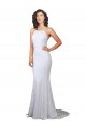 High Neck Lace Sleeveless Backless White Wedding Dress Edinburgh