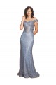 Off the Shoulder Sequin Sleeveless Formal Evening Gown / Prom Dress / Bridesmaid Dress Edinburgh