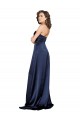 Sweetheart Silk like Satin Sleeveless Low Back Sapphire Formal Evening Gown / Prom Dress / Bridesmaid Dress Edinburgh