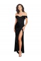 Sweetheart Silk like Satin Sleeveless Low Back Black Black Tie Evening Gown / Prom Dress / Bridesmaid Dress Edinburgh