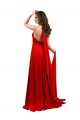 Halter Neck Spandex Sleeveless Criss Cross Open Back Red Formal Evening Gown / Prom Dress / Bridesmaid Dress Edinburgh