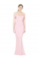 Strapless Stretch Crepe Sleeveless Low Back Pink Formal Evening Gown / Prom Dress / Bridesmaid Dress Edinburgh
