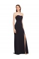 Strapless Stretch Crepe Sleeveless Low Back Dark Navy Formal Evening Gown / Prom Dress / Bridesmaid Dress Edinburgh