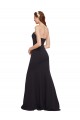 Strapless Stretch Crepe Sleeveless Low Back Dark Navy Formal Evening Gown / Prom Dress / Bridesmaid Dress Edinburgh