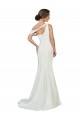 One Shoulder Stretch Crepe Sleeveless Ivory Formal Evening Gown / Prom Dress / Bridesmaid Dress Edinburgh