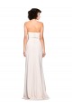 Strapless Stretch Crepe Sleeveless Long Prom Dress / Bridesmaid Dress Edinburgh