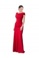 Stretch Crepe Sleeveless Red Formal Evening Gown / Prom Dress / Bridesmaid Dress Edinburgh