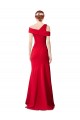 Stretch Crepe Sleeveless Red Formal Evening Gown / Prom Dress / Bridesmaid Dress Edinburgh