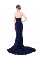 Sweetheart Stretch Crepe Sleeveless Low Back Dark Navy Semi Formal Evening Dress / Prom Dress / Bridesmaid Dress Edinburgh