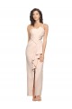 Strapless Stretch Crepe Sleeveless Low Back Nude Semi Formal Evening Dress / Prom Dress / Bridesmaid Dress Edinburgh