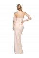 Strapless Stretch Crepe Sleeveless Low Back Nude Formal Evening Gown / Prom Dress / Bridesmaid Dress Edinburgh
