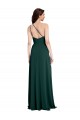 One Shoulder Stretch Crepe Sleeveless Open Back Midnight Green Formal Evening Gown / Prom Dress / Bridesmaid Dress Edinburgh