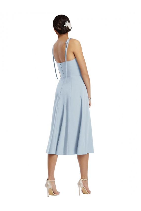 Sweetheart Stretch Crepe Sleeveless Light Sky Blue Evening Gown / Prom Dress / Bridesmaid Dress Edinburgh