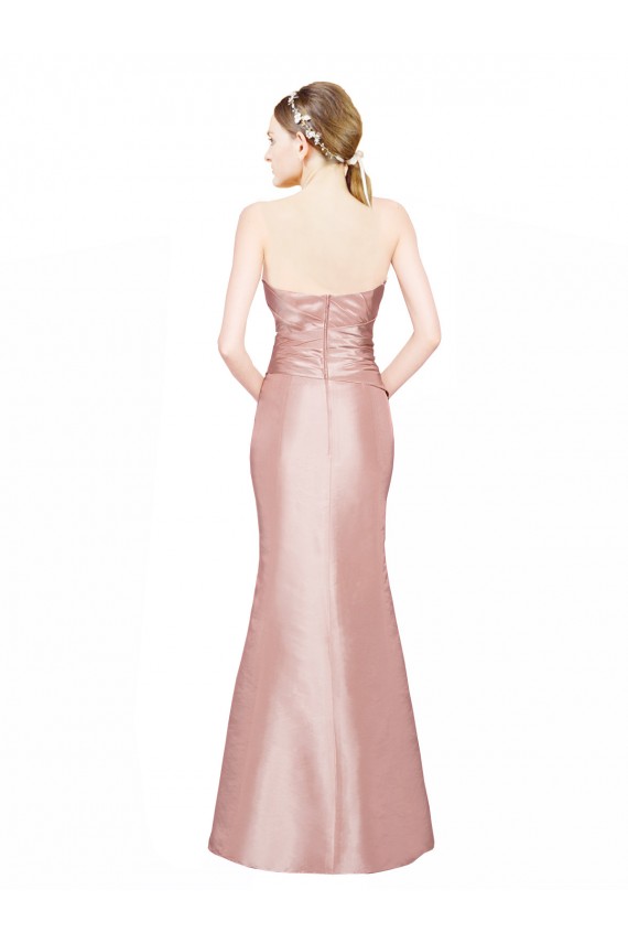Sweetheart Stretch Satin Sleeveless Low Back Formal Evening Gown / Prom Dress / Bridesmaid Dress Edinburgh