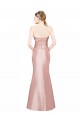 Sweetheart Stretch Satin Sleeveless Low Back Formal Evening Gown / Prom Dress / Bridesmaid Dress Edinburgh