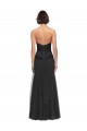Sweetheart Tulle Sleeveless Long Black Bridesmaid Gown Edinburgh