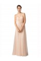 Sweetheart Tulle Sleeveless Nude Bridesmaid Dress / Evening Dress Edinburgh