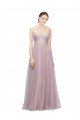 Sweetheart Tulle & Lace Sleeveless Light Lilac Bridesmaid Dress / Evening Dress Edinburgh