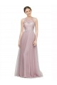 Sweetheart Tulle & Lace Sleeveless Light Lilac Bridesmaid Dress Edinburgh