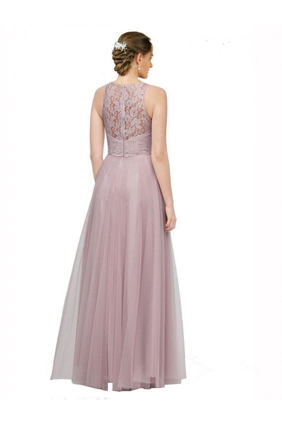 Sweetheart Tulle & Lace Sleeveless Light Lilac Bridesmaid Dress Edinburgh