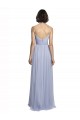 Spaghetti Straps Tulle Sleeveless Lilac Bridesmaid Dress Edinburgh