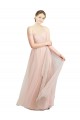 Sweetheart Tulle Sleeveless Pink Bridesmaid Dress / Evening Dress Edinburgh