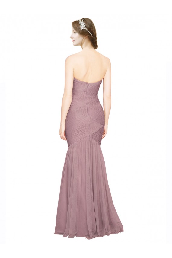 Sweetheart Tulle Sleeveless Bridesmaid Dress Edinburgh