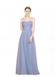 Sweetheart Tulle Sleeveless Low Back Light Sky Blue Formal Dress / Bridesmaid Dress Edinburgh