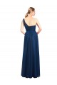 One Shoulder Tulle Sleeveless Black Bridesmaid Dress / Evening Dress Edinburgh