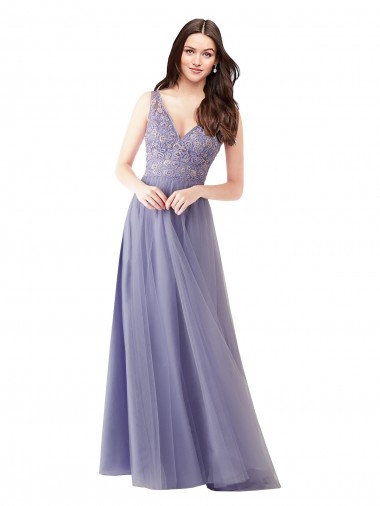 Sweetheart Tulle & Lace Sleeveless V-Back Formal Dress / Bridesmaid Dress Edinburgh