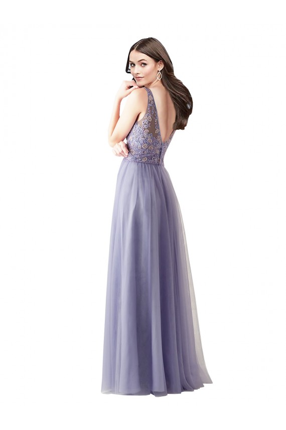 Sweetheart Tulle & Lace Sleeveless V-Back Formal Dress / Bridesmaid Dress Edinburgh