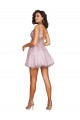 V-Neck Tulle Sleeveless V-Back Bridesmaid Dress Edinburgh